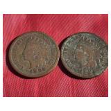 1892 Indian Head Pennies
