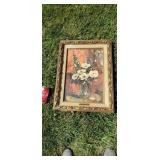Artist singed Prainting Magnolias