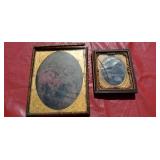 Tin Type GOLD color Lockets