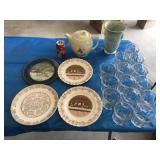 Collector Plates, Tea Pot & More