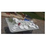 Large set of corelle ware.