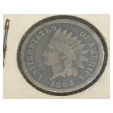 1864 Indian Head Cent