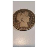 1897 Barber Silver Half Dollar