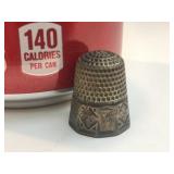 Sterling Silver Thimble 4.75 Grams