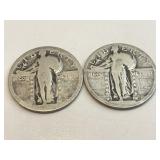 Standing Liberty Silver Quarters