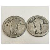 Standing Liberty Silver Quarters