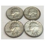 1964 Silver Quarters