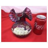 Fenton Hand Painted & Signed