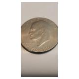 1776-1976 Ike Silver Dollar-D
