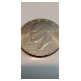1776-1976 Ike Silver Dollar D