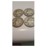 4-1956 Silver Quarters
