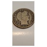 1915 Mercury Dime