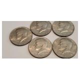 5-1982 Kennedy Half Dollars D
