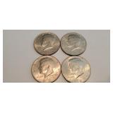 4-1983 Kennedy Half Dollars