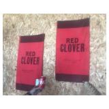 Red Clover Seed Sacks
