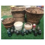 Basket Full Glass Insulators & More