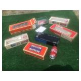 Empty Train Boxes including Lionel