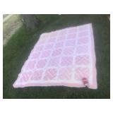 Homemade Quilt some Stains