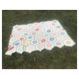 Homemade Quilt some stains