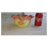 Signed  Fenton bowl.