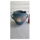 Roseville double handled vase.
