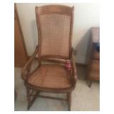 Cane Bottom Rocking Chair