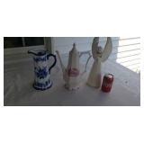 Chocolate pot coffee pot angel