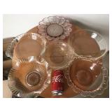 Glassware including Pyrex, Carnival & More
