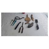Old curling iron old kitchen utensils