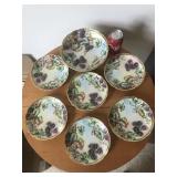 Hand Painted Haviland Berry Set