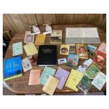 RELIGIOUS BOOKS, SHEET MUSIC