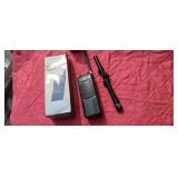 40 channel 5 white CB walkie talkie and rifle