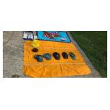 Confederate banner. Caps & more.