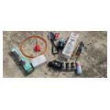 3 full cans of refrigerant C phone full propane