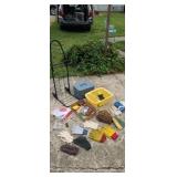 Retro sixties overnight case  LED stop sign