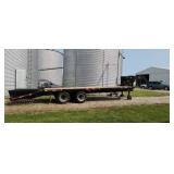 1992. J. Rod  goose neck trailer  26,000 GVWR