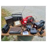 FLASHLIGHT, RADIO, ETC