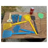 ADVERTISING FLY SWATTERS & ICE SCRAPERS