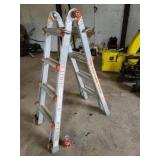 LITTLE GIANT FOLDING LADDER