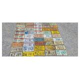 Licence plate collection