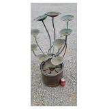 Copper water fountain. (Works)