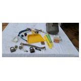 Ray Manning  Marathon adving  padlocks  wielding