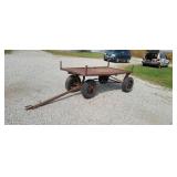 Small al steel waggon/card.