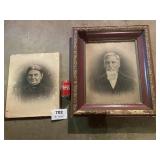 OLD PHOTOS AND FRAME