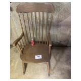 EARLY AMERICAN ROCKING CHAIR