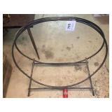 RING FOR HOLDING WOOD LOGS