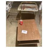 END TABLE, RECORD STAND, TV TRAY