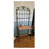 Metal  bakers rack.