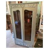 Lighted Glass Shelving Cabinet