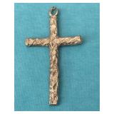 Sterling Silver Cross Pendant 2.56 Grams